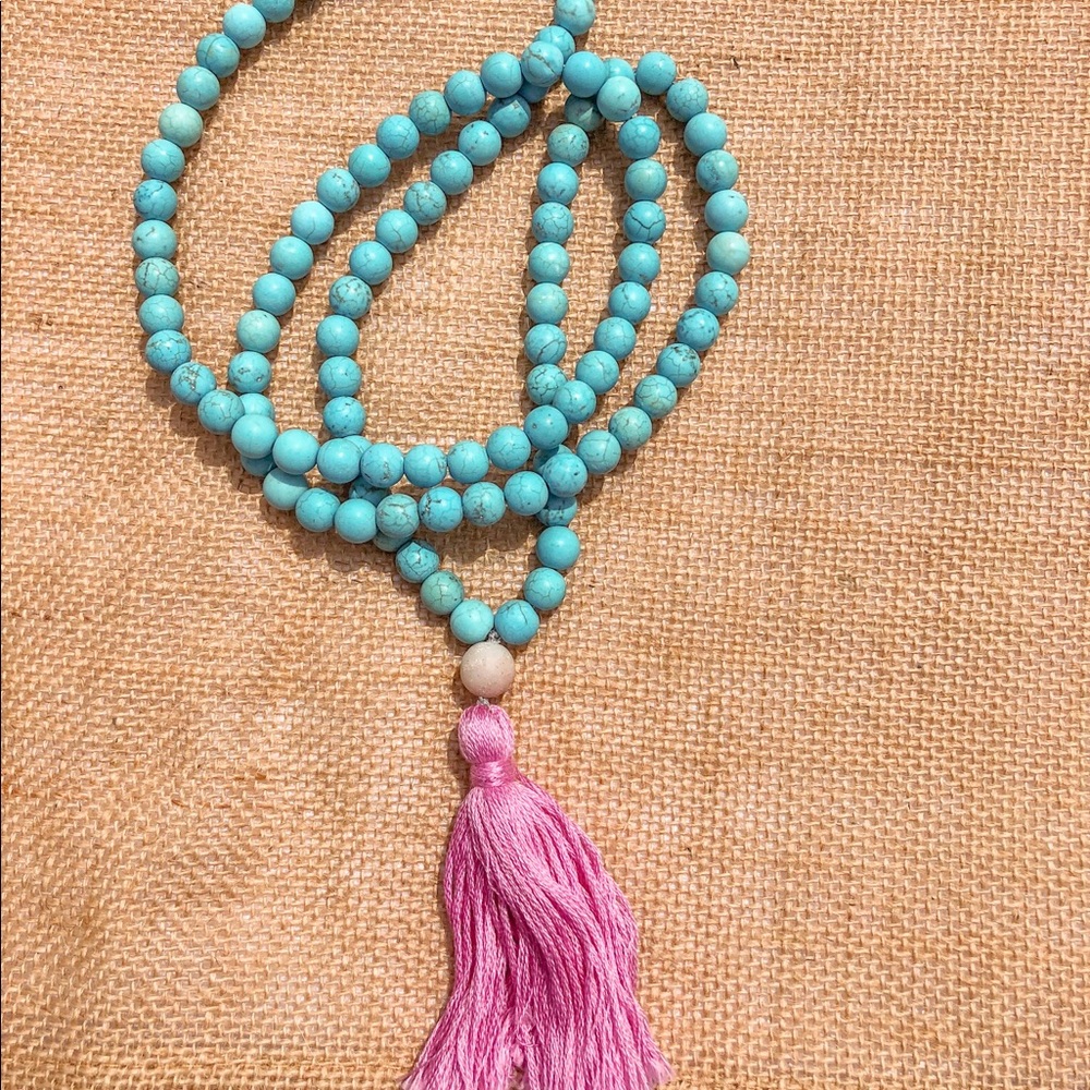 Turqiouse Mala- 108 beads
